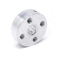 Pièces de fraisage CNC personnalisées OEM accouplement d'arbre de roulement à bride en aluminium pour vélo