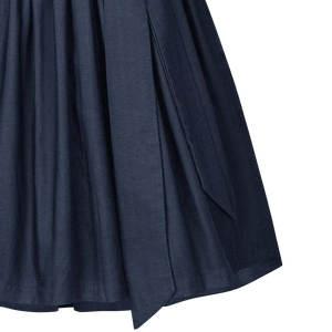 Donkerblauwe <span class=keywords><strong>Dirndl</strong></span> Met Linnen Schort - Product Image 5