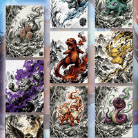 PY Wholesaler Pokemoned Tear Cards Interactive Collectible Card Card Album Display Surprise Pack Fan Art Board Games
