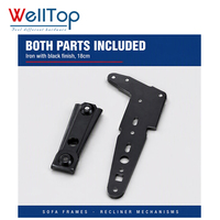 Nouveautés : Accessoires de mobilier, quincaillerie, clip de fixation pour canapé, support de jonction métallique pour canapé sectionnel, connecteur de canapé détachable