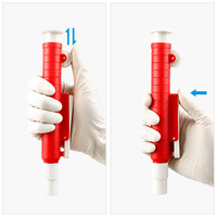 Pompe à pipette manuelle CORDIAL 2/10/25 ml pour transfert précis de liquides