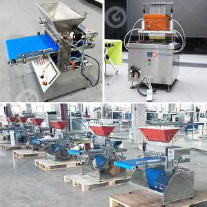 Commercial Manual Fully Automatic Jelly Candy Deposit Lollipop Gummy Sweet Pouring <b>Make</b> <b>Machine</b> Price - Product Image 2