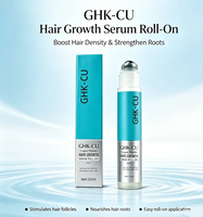 Serum Penumbuh dan Perawatan Rambut Roll-on Khusus Pabrik, Perawatan Kulit Kepala GHK-CU, Pencegah Kerontokan Rambut, Roller Pijat pada Serum Penumbuh Rambut