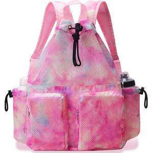 Free sample Custom Large Capacity Tyvek <b>Waterproof</b> Sports Pack Portable Backpack Drawstring <b>Swimming</b> Yoga-for Rope <b>Bag</b> Storage - Product Image 1