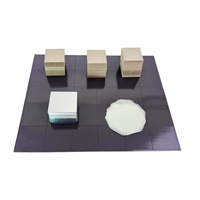 Kit de fabrication d'aimants de réfrigérateur carrés de 2x2 pouces avec matériau en tôle et 1000 pièces vierges