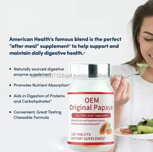 OEM/ODM Adult Papaya <b>Enzyme</b> Chewable Tablets-Organic & Natural Food Grade - Product Image 2