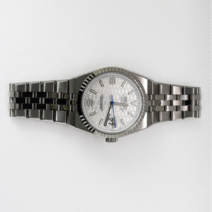 Reloj Mecánico de Diseño Profesional con Movimiento Automático Nh35, Cristal de Zafiro, Esfera con Agujas de Acero Inoxidable - Product Image 2