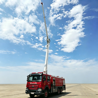Nouveau camion de pompiers à mousse diesel HOWO 6x4 à conduite à droite, réservoir de plus de 10000 L, 351-450 ch, portée de 10-80 m pour la lutte contre les incendies et les opérations de sauvetage en zone urbaine et en immeubles de grande hauteur
