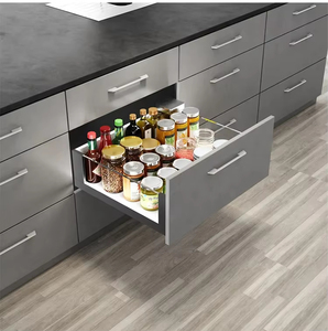 Correderas de Cajón de Vidrio de Cierre Suave, Montaje Inferior, Extensión Completa, Caja de Vidrio para Cajón, al Mejor Precio - Product Image 5