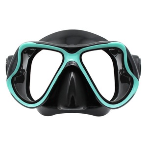 Masque de plongée à double lentille, verre trempé, anti-buée, silicone, adulte, sports nautiques - Product Image 4