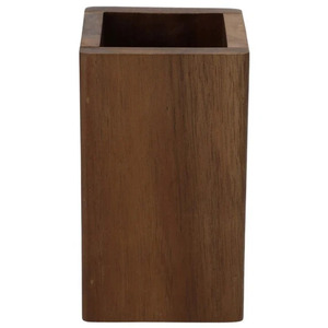 Soporte Cuadrado de Madera para Cubiertos, Porta Utensilios de Mesa, Portavasos de Nogal y Roble, Precio Económico, HORECA, Restaurante, OEM, Personalizado, Vietnam - Product Image 5