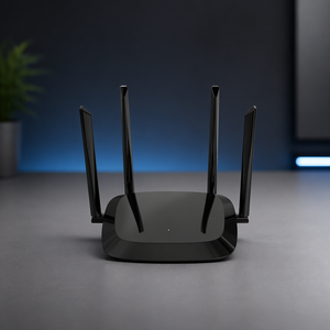 Router Inalámbrico de Doble Banda 300M/1200M <span class=keywords><strong>con</strong></span> 4 Antenas, Router de Red Compatible <span class=keywords><strong>con</strong></span> Modo Router/AP/<span class=keywords><strong>Repetidor</strong></span>, Chip MTK <span class=keywords><strong>con</strong></span> <span class=keywords><strong>Cable</strong></span> <span class=keywords><strong>Ethernet</strong></span> - Product Image 4
