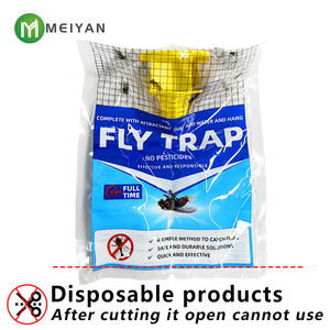 Piège à mouches à l'état solide suspendu pour l'extérieur, attrape-insectes de jardin, grand sac, piège à mouches des fruits, imperméable, écologique - Product Image 5