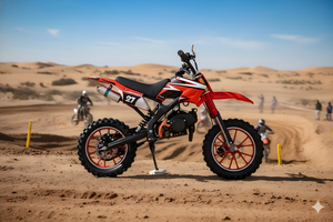 Prix direct usine – Moto tout-terrain 49cc pour enfants débutants, démarrage manuel, vitesse maximale 40-60 km/h, pour 3-12 ans, livraison gratuite - Product Image 3