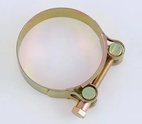 Ventes directes d'usine Collier de serrage de type européen Collier de serrage en acier galvanisé Collier de serrage en acier inoxydable