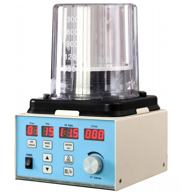 IN-V Portable High Flow Veterinary Anesthesia Machine Mechanical ICU Ventilator for Animal Care
