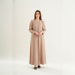Abaya Nida Coréenne de Luxe 2026, Style Dubaï, Robe Traditionnelle pour Femmes Musulmanes - Product Image 1