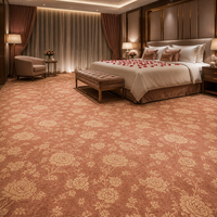 Tapis tissés sur mesure en nylon, fabriqués à la machine, pour hôtels de luxe modernes, chambres et espaces de prière