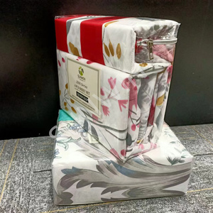 Chứng Khoán Sẵn Sàng Vua Nữ Hoàng Kích Thước Tấm Sợi Nhỏ Đặt 6Pcs In Bộ Đồ Giường Tấm Set & Gối Trường Hợp Với Được Trang Bị Tấm - Product Image 5