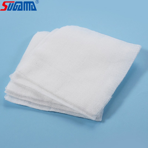 شاش طبي غير معقم 100×100 سم، 100 قطعة/عبوة، ماركة سوجاما، قابل للكشف عن طريق الأشعة السينية - Product Image 3