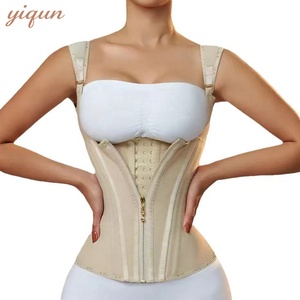 YiQun <span class=keywords><strong>Fajas</strong></span> <span class=keywords><strong>Colombianas</strong></span> pour femmes, corset amincissant à haute compression, gaine sculptante ajustable pour le ventre - Product Image 1