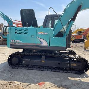 Excavatrice sur chenilles Kobelco SK130 de 13 tonnes en excellent état du Japon Engins de terrassement Moteur Composants du noyau de l'engrenage - Product Image 2