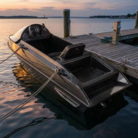 Jet ski électrique haute vitesse avec moteur, en matériau ABS, vitesse maximale de 60 km/h, pour karting et divertissements aquatiques