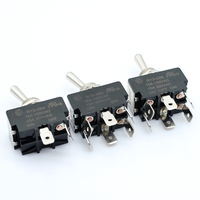 Interrupteur à bascule SPST DPST 10A 250VAC 2 broches 6 broches On-off/on-on/on-off-on 3 positions 6 broches Interrupteur momentané DPDT Bakélite Instruments