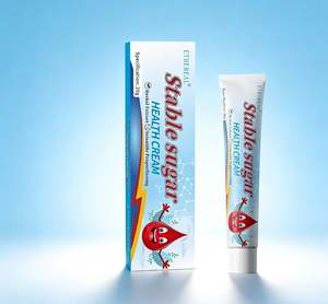 Crème de Santé Stable au Sucre, Extrait Herbal, Formulation Scientifique, 20g, Usage Externe pour le Soin du Glucose Sanguin Corporel - Product Image 2