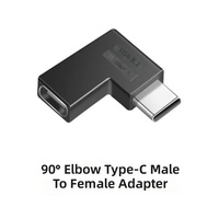 Adaptateur USB 3.2 Type C mâle vers femelle à 90 degrés, connecteur coudé à angle droit pour téléphone portable, tablette