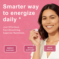 Richtek OEM/ODM Vitamin B12 2500 Mcg yang Dapat Larut untuk Energi & Dukungan Imunitas Rasa Ceri Merah - 90 Tablet Sublingual