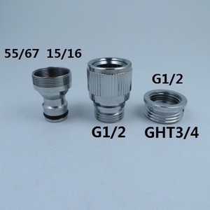 Kitchen Faucet Quick Connector GHT3/4 Copper Adapter For Sink Shower Hose - Product Image 4