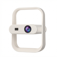 Nouveau design HY370, projecteur intelligent Ultra HD 300 lumens Ansi, 720P, Wifi6, 4/5G, téléchargement d'applications Playstore, mini projecteur portable pour la maison