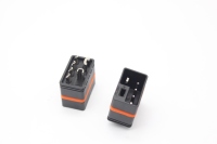 Connecteur de batterie hybride haute tension 2+4 IP67 500V 45A BESS |   Adaptateur de prise d'alimentation pour batterie au lithium, mâle et femelle |   UL94-V0