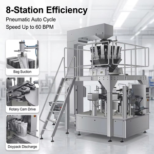 <span class=keywords><strong>Machine</strong></span> d'emballage granulaire automatique haute performance et stable pour le remplissage de <span class=keywords><strong>café</strong></span>, de coton, de bonbons, de noix, de thé, de terre et de haricots en sachets - Product Image 5