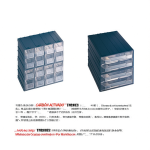 Drawer Cabinet Label Cab Tool <b>Containers</b> 12 Drawer <b>Stackable</b> <b>Storage</b> Organizers For Workshop Garage Use - Product Image 3