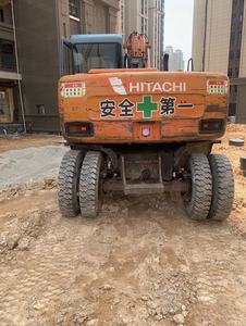 Excavateurs d'occasion Hitachi EX100W Machine d'excavation sur roues Matériel de construction Bon à vendre Excavateurs Hitachi 100 - Product Image 4