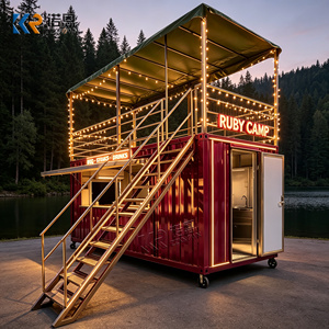 Premium verzending met streetfood-oppervlakte, roestvrijstalen keukencontainer restaurant - Product Image 6