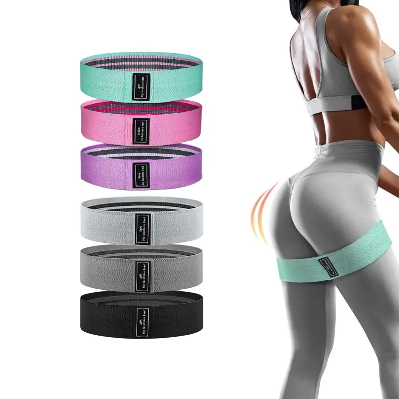 Exercise Fabric Hip Band Resistance custom Booty bands Hip Circle Resistance Bands Set for Booty & Glutes Hip Circle