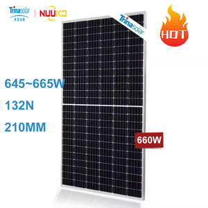 Paneles Solares de Doble Cara Tipo N de 645W, 650W, 655W, 660W, 665W, Tipo N, Instalación en Techo - Product Image 2