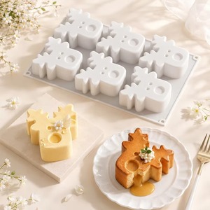 Moule en silicone pour bonbons, forme animale, pour la décoration de gâteaux, la pâtisserie, le fondant, le chocolat, la gelée, les desserts - Product Image 1
