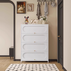 Meuble à chaussures en acier grande capacité, unité de rangement peu encombrante pour l'entrée et le tableau de bord de la maison - Product Image 5