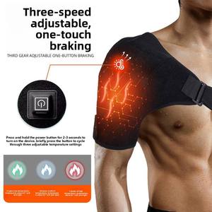 Protector de <span class=keywords><strong>Hombro</strong></span> <span class=keywords><strong>El</strong></span>éctrico USB Personalizado con Calefacción Inteligente <span class=keywords><strong>para</strong></span> <span class=keywords><strong>Fisioterapia</strong></span>, Soporte <span class=keywords><strong>para</strong></span> Lesiones Deportivas, <span class=keywords><strong>para</strong></span> Uso en Exteriores, Ocio y Hogar - Product Image 5