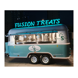 Camion de nourriture de remorques mobiles de crème glacée le plus populaire à <span class=keywords><strong>vendre</strong></span> Australie avec cuisine entièrement équipée - Product Image 1