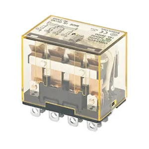 4CL serisi elektronik mikro elektromanyetik röle LED lamba 10A 14Pins DC 220V AC380V