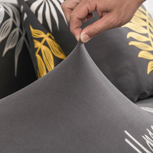 أريكة بغلاف زلق بطبعة زهور من قطاعات الشمال زاوية 5 6 7 مقاعد مطاطية مرنة على شكل حرف L للحيوانات الأليفة والأطفال - Product Image 6