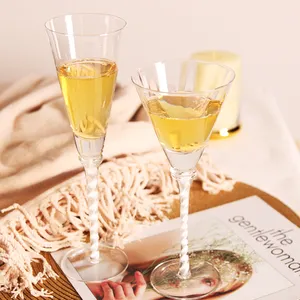 Wholesale High Quality Transparent Vintage Wine Glass Goblets Custom Sublimation Cost-effective Glass Wine Goblets