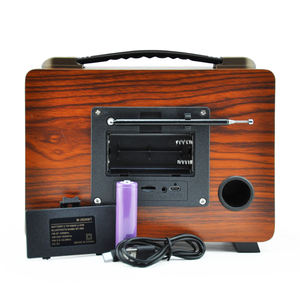 M-2026BT Meier Big Vintage Rechargeable Am <span class=keywords><strong>Fm</strong></span> Sw Portable <span class=keywords><strong>Radio</strong></span> Phillips en ont besoin - Product Image 3