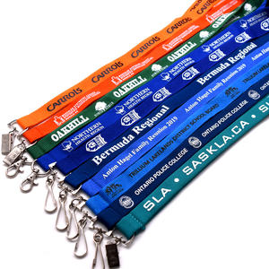 Eco-cordão personalizado leve do logotipo com sublimação imprimindo o poliéster durável para cartões da sociedade do Gym - Product Image 6