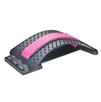 Relajador de Columna Lumbar, Estirador de Cintura para Ejercicio, Masajeador de Tracción por Vibración, Soporte Cervical, Abre Espalda y Hombros para Yoga